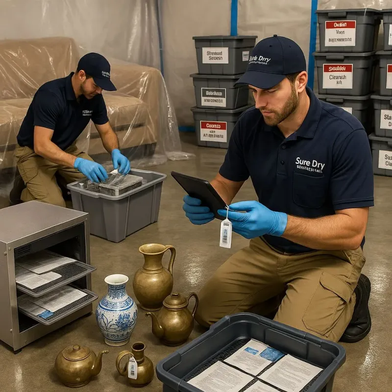 Content Protection and Restoration process in Norwood, MA